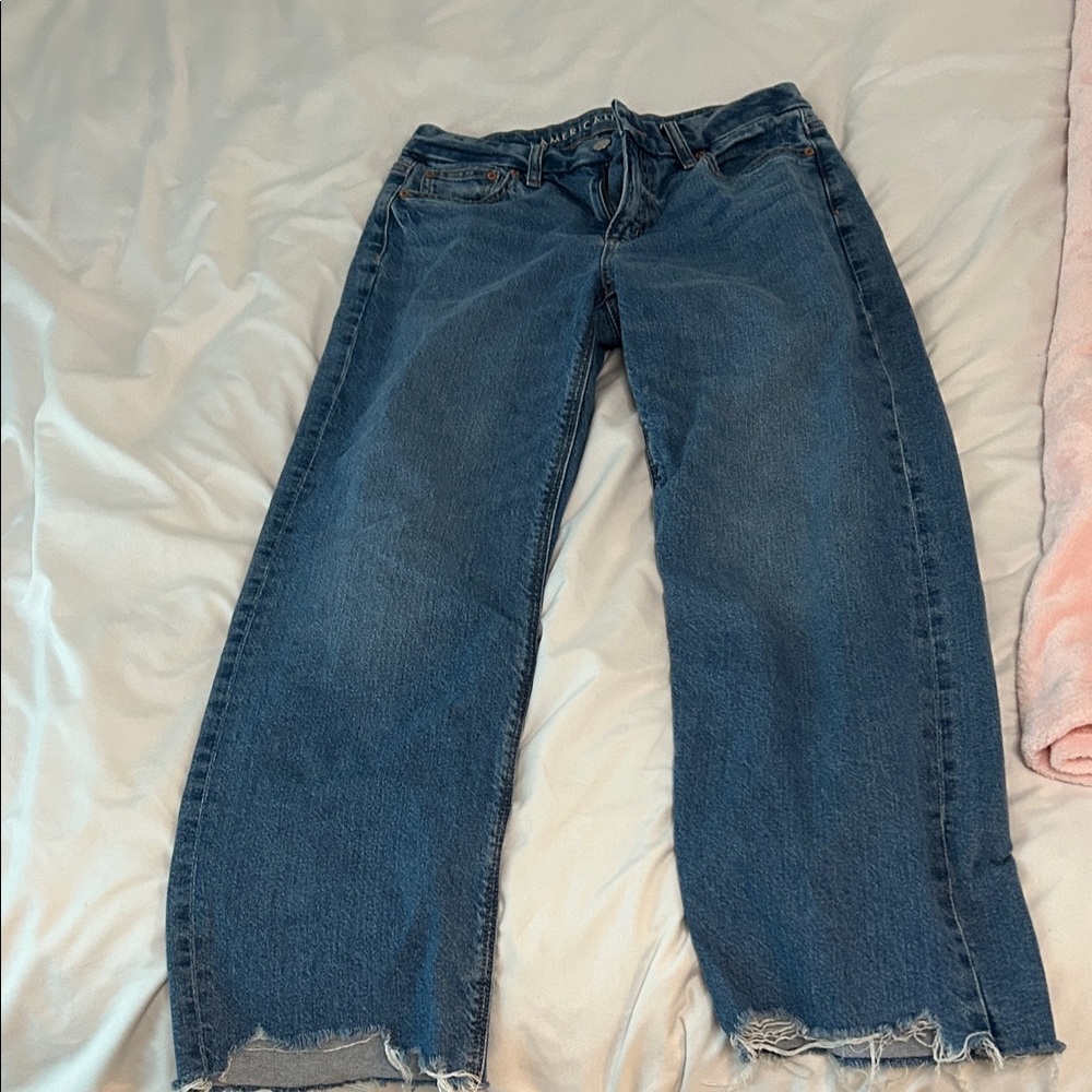 American Eagle Outfitters Dark Blue Flare Jeans